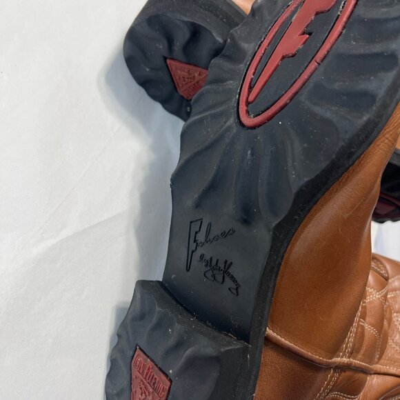 Rare Vintage John Fluevog Womens Cowboy Low Western Boots Size 8.5 - Picture 6 of 11